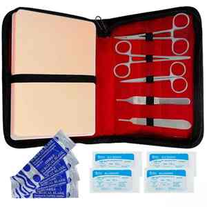 Meilleure vente en gros prix Sutur Kit, Medic Instruments avec coussinet de couture étudiants en médecine Kits de pratique, 2 ans de garantie - Product Image 4
