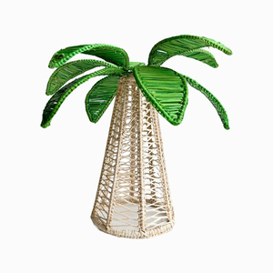 Best-seller Bougeoirs faits à la main Lanternes et pots à bougies Conceptions OEM Palmier personnalisé pour table à manger Salon - Product Image 2