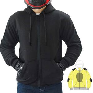 <b>Motorcycle</b> <b>Hoodie</b> Custom Made Fleece Motorbike <b>Hoodie</b> with Padded Safety Racing Padded <b>Hoodie</b> <b>motorcycle</b> jacket - Product Image 1
