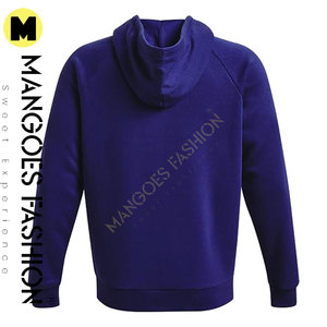Pull à Capuche Unisexe Personnalisé en Coton Polaire Respirant 100% Coton pour l'Hiver, Thermique, avec Col à Capuche et Logo Uni, Taille XS – Vente en Gros - Product Image 3