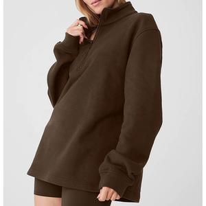 แฟชั่นสตรีทแวร์ลำลองสำหรับผู้ชายเสื้อฮู้ดกีฬาแบบสวมหัวมีฮู้ดทรงหลวมระบายอากาศได้ดีมีแบรนด์สีพื้นสำหรับผู้ชายเสื้อกันหนาวขนแกะอบอุ่น - Product Image 5