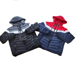 Chaquetas acolchadas ligeras de alta calidad para hombre, ropa para exteriores con capucha de Color sólido para invierno, servicio OEM en Stock para venta al por mayor - Product Image 5