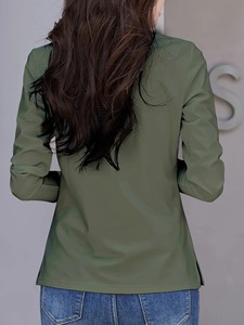 Camisas Polo Personalizadas Nuevas de Manga Larga para Mujer, 100% Algodón, Transpirables, de Verano, Camisas Polo Elegantes de Primera Calidad para Mujer - Product Image 2