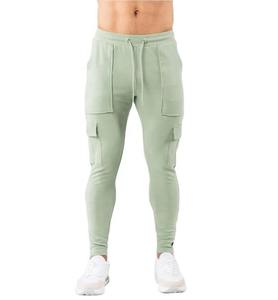 Nouveau pantalon de jogging Cargo en coton brossé de haute qualité pour hommes - Product Image 1