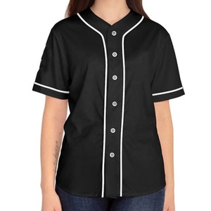 Nouveau maillot de baseball personnalisé uniforme de softball et de hip-hop respirant et durable avec le logo de votre équipe parfait - Product Image 1
