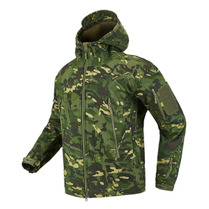 Chaqueta de Caza Ligera para Hombre, con Cuello Alto y Logotipo Frontal, Ecológica y Transpirable, Forrada de Polar, Venta al Por Mayor - Product Image 5
