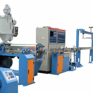 Used/new CAT6 Machine PLC Control pvc pe Extruding Machine+twisting machine+technology support