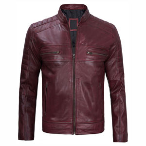 Concevez Vos Propres Vestes en Cuir de Mode Veste en Cuir de Haute Qualité pour Hommes au Meilleur Prix Veste à Manches Longues pour Hommes - Product Image 1