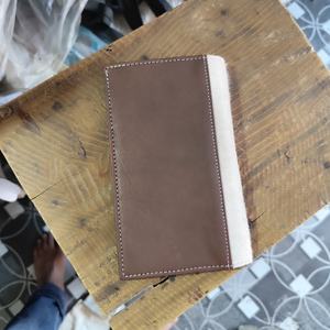 กระเป๋าสตางค์หนังวัวสไตล์ตะวันตกแท้สำหรับผู้หญิงกระเป๋าสตางค์หนังวัวแท้สำหรับผู้หญิงปรับขนาดได้ - Product Image 6