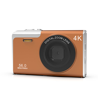 Moda inteligente vlog tiro compacto portátil foto anti-vibración enfoque automático Delgado 4K cámara digital de vídeo para foto