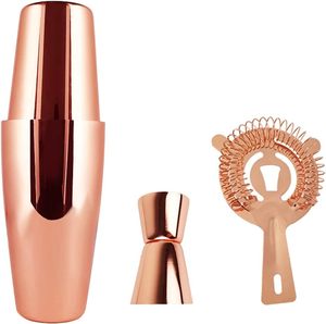Professional <b>Bar</b> <b>Tool</b> Cocktail Shaker Set Stainless Steel Home Bartending Kit - Product Image 6