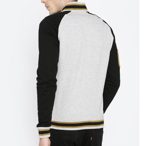 Veste bomber universitaire personnalisée OEM, veste de pilote, veste universitaire, veste en toile imperméable à l'avant, formelle - Product Image 3