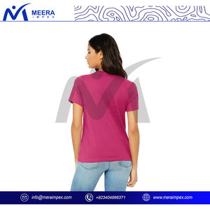 Camiseta estampada con cuello redondo para mujer, tela ligera transpirable, patrones modernos para viajes informales, ropa deportiva de verano - Product Image 4