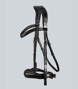 Bride de cheval en cuir robuste, modèle selle anglaise 2026, idéale pour l'équitation en plein air, équipement équestre, service OEM personnalisé - Product Image 2