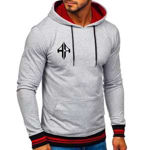 Nuevo estilo, venta al por mayor, sudaderas con capucha para hombre, serigrafía, de algodón 100% Material, logotipo personalizado de alta calidad premium para hombre - Product Image 5