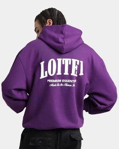 Vente en gros 420 gsm 3d puff print sweat à capuche court hommes haute qualité personnalisé poids lourd impression sweat à capuche - Product Image 2