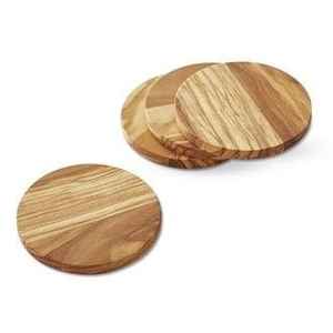 Wooden <b>Coasters</b> with Stand <b>for</b> Tea Coffee or <b>Drinks</b> Mug Mats & Pads Product Category - Product Image 3