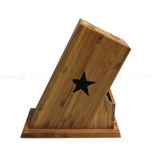 BFKD001 Vietnamese Bamboo Knife Holder with <b>Roll</b> <b>Bag</b> Elegant and Practical Kitchen Accessory - Product Image 4