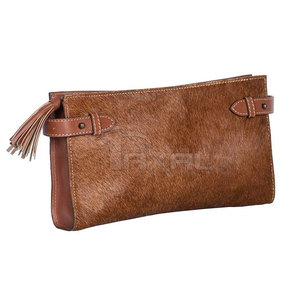 Bolso de mano de mujer de cuero genuino personalizado respetuoso con el medio ambiente, accesorio de moda para verano, invierno y primavera - Product Image 2