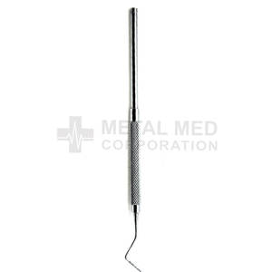 Sonde parodontale graduée manuelle en acier inoxydable de haute qualité/modèle de sonde à l'échelle MM-260825-19 de Metal Med Corporation - Product Image 2