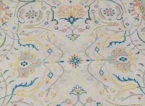 Personnalisable 9 'x 12' fait à la main antique traditionnel Oushak Oriental tapis moderne salon tapis pour usage domestique exercice lavable - Product Image 4