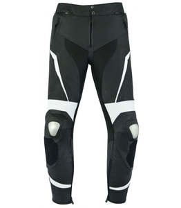 Pantalon de moto en cuir pour homme 2026, coupe-vent, grande taille, design renforcé, personnalisable, vente en gros - Product Image 2