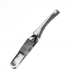 Pinzas Quirúrgicas Manuales de Acero Inoxidable Curvadas de 7 cm, Marca Jhon-Hopkins Bulldog, de Alta Calidad y Gran Venta - Product Image 1