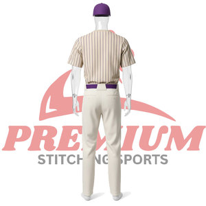 Ensemble maillot et pantalon de baseball Créez votre propre design 100% polyester Confortable et à porter au quotidien - Product Image 2