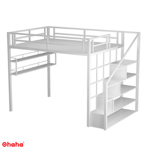 Camas de Dormitorio, Literas Metálicas, Litera Doble sobre Doble de Acero con Marco Minimalista, Estable y Elegante, Alta Calidad GTS005 - Product Image 5