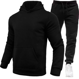 Conjunto de sudadera y pantalones de moda para hombre 2025, conjunto informal de edición gruesa informal para hombre, conjunto de sudadera y joggers - Product Image 1