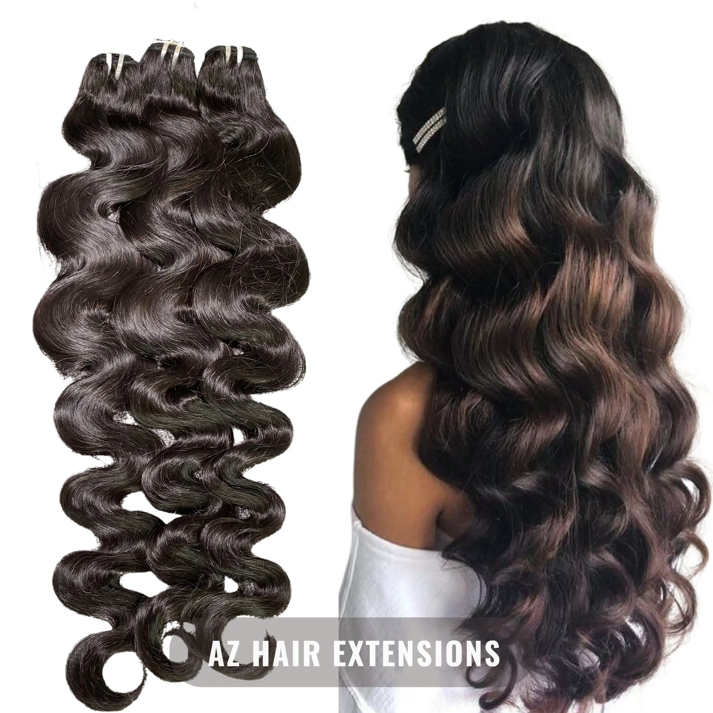 Cheveux vietnamiens vierges bruts de couleur noire naturelle avec mini trame de cheveux à fermeture frontale 5X5