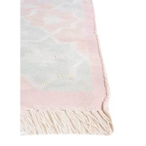 Alfombras de Algodón 3D Nayaab, Diseño Abstracto a Rayas Rosa y Morado, Rectangulares, para Pasillo, Dormitorio, Sala de Estar - Paem-1203 - Product Image 3