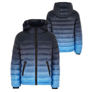 Chaqueta Universitaria de Otoño para Hombre con Cuello Alto, Logotipo Frontal, Capucha, Resistente al Viento y Transpirable, Corte Holgado para Uso Diario en Clima Frío - Product Image 3