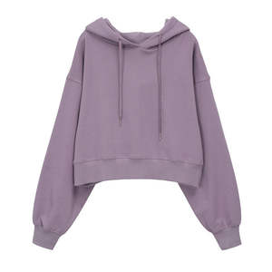 Sudaderas con Capucha de Punto Transpirables para Mujer, Talla Grande, Cómodas, Estilo Coreano de Invierno, 100% Algodón, Personalizables, Precio al por Mayor - Product Image 2