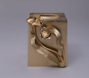 Soporte de servilleta con estilo moderno y duradero de alto grado con hojas, soporte decorativo para servilletas, soporte para pañuelos de mesa, tamaño personalizable - Product Image 6