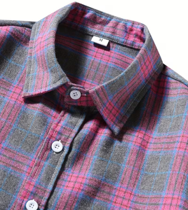 Camisa de Lino Casual de Manga Larga, Holgada, Transpirable, con Cuello Alto, para Hombre, Nueva Tendencia, MOQ Bajo, Precio Económico - Product Image 4