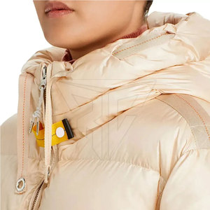 Chaqueta Acolchada con Capucha para Mujer, Impermeable, Transpirable y Cómoda para Invierno, Uso en Exteriores, Tejida, Marca Privada, al Mejor Precio - Product Image 4