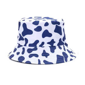 Printed <b>Reversible</b> <b>Bucket</b> <b>Hat</b> Double Style in One <b>Hat</b> For Daily Use Digital Print Sun Beach Fishing <b>Hat</b> - Product Image 6