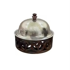 Casserole de qualité fiable avec fond noir et couvercle argenté, magnifique, par KHOOSI, excellente arrivée à un prix impressionnant - Product Image 2