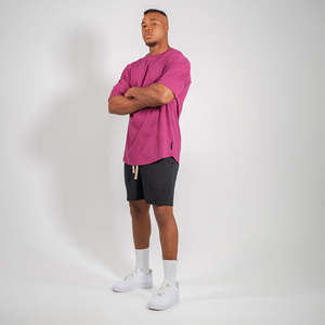 เสื้อยืดผู้ชายสีพื้นทรงปกติ ระบายอากาศได้ดี เป็นมิตรกับสิ่งแวดล้อม น้ำหนัก 240 กรัม ผ้าฝ้าย 100% รับสกรีนลายตามสั่ง ขายส่งจากโรงงาน - Product Image 6