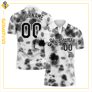 เสื้อโปโลสำหรับผู้ชายเสื้อกีฬาพิมพ์ลายเฉพาะทีม - Product Image 1