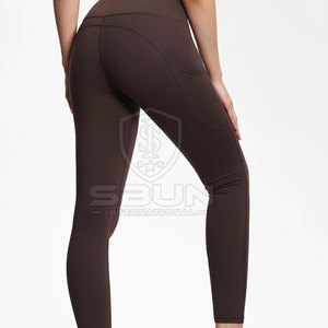 Leggings tricotés taille haute pour femmes - Vêtements de fitness écologiques sans coutures - Activewear - Faible MOQ 25 pièces - Fabricant pakistanais - Product Image 6
