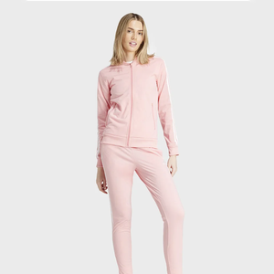 Chic Soft <b>Pink</b> Women <b>Tracksuit</b> Stylish Athletic & Casual Set Elevate Your Fitness Style Perfect for Workout & Chill - Product Image 1