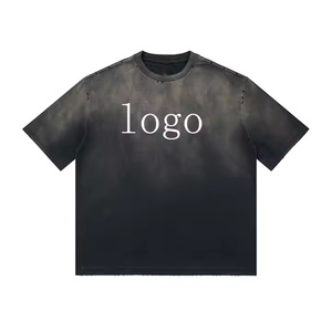 เสื้อยืดผู้ชายฟอกสีกรดทันสมัยและได้คะแนนสูงสุดสไตล์กีฬาคุณภาพ100% ใหม่ล่าสุดและอินเทรนด์ตามที่ลูกค้าต้องการ - Product Image 2