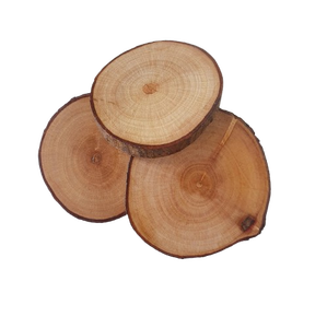 4ชิ้นที่รองแก้วไม้ธรรมชาติอุปกรณ์ตกแต่งโต๊ะทำจากไม้และหิน - Product Image 2