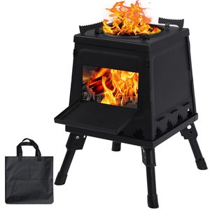 Mini quemador plegable de <span class=keywords><strong>leña</strong></span> cúbica para exteriores, <span class=keywords><strong>estufa</strong></span> de placa de acero, portátil, de madera, <span class=keywords><strong>pequeña</strong></span>, a la venta - Product Image 1
