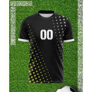 Camiseta Deportiva de Fútbol Estadounidense Premium Negra, Personalizada, Estilo Crop Top con Impresión Digital Premium por Sublimación - Product Image 6