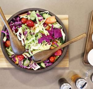 Ensaladera de madera decorativa de acacia de alta calidad, perfecta para su mesa de comedor - Product Image 4