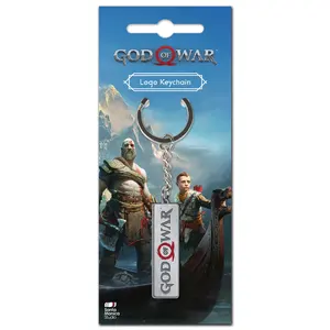 Llavero Metálico God of War con Logotipo Personalizado, Estilo Vintage, de Acero Inoxidable, Latón y Aleación de Zinc para Llaves - Product Image 1