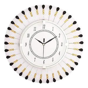 Customized Logo Industrial Design Antique Style Wooden Handmade Carved <b>Battery</b> Powered Wall <b>Clock</b> - Product Image 4